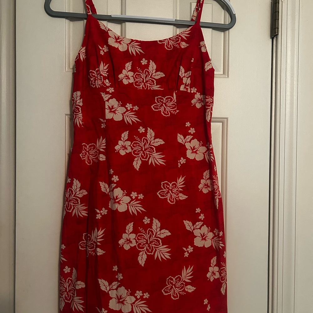 Aloha Red Dress